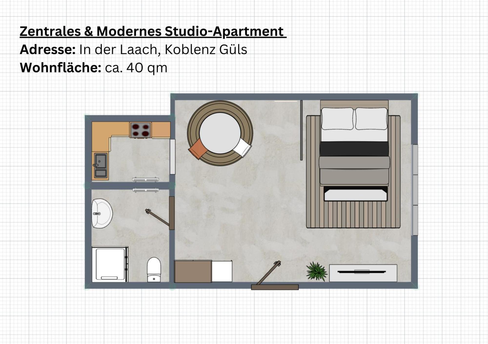Gemuetliches & Modernes Apartment コブレンツ エクステリア 写真